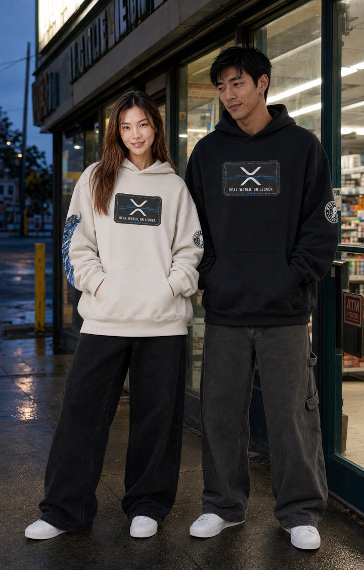 T2 Holder Series Hoodie — XRP Army: Conviction in Formation | H1 380GS