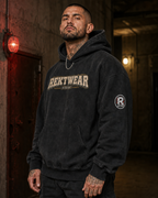 T4 Holder Series Hoodie — DOGE Morale Division: Much Better Together | H3 440GSM Sun-Faded Oversized | REKTWEAR