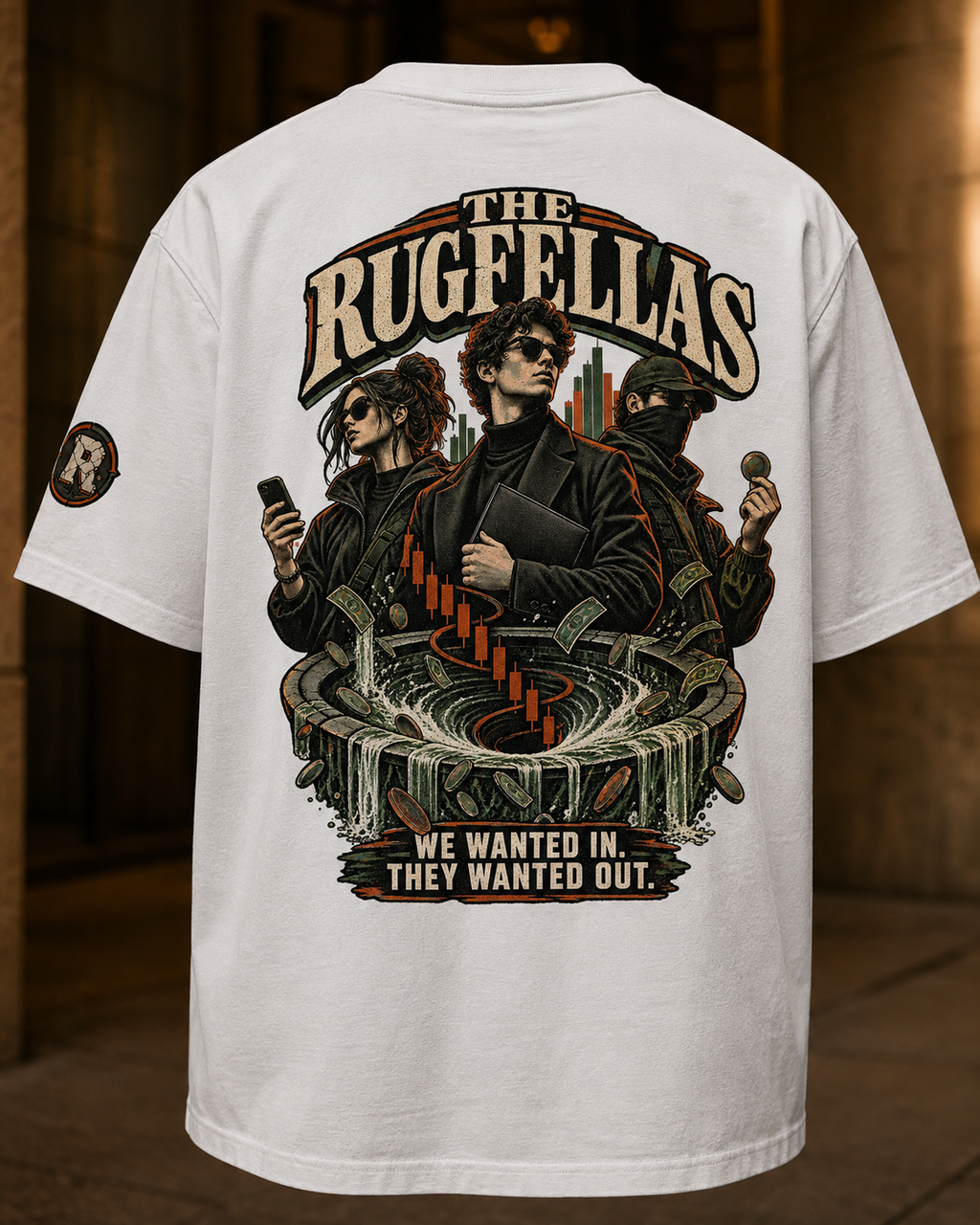 T2 | THE HEAVY Tee — The Rugfellas | 240GSM Boxy | REKTWEAR