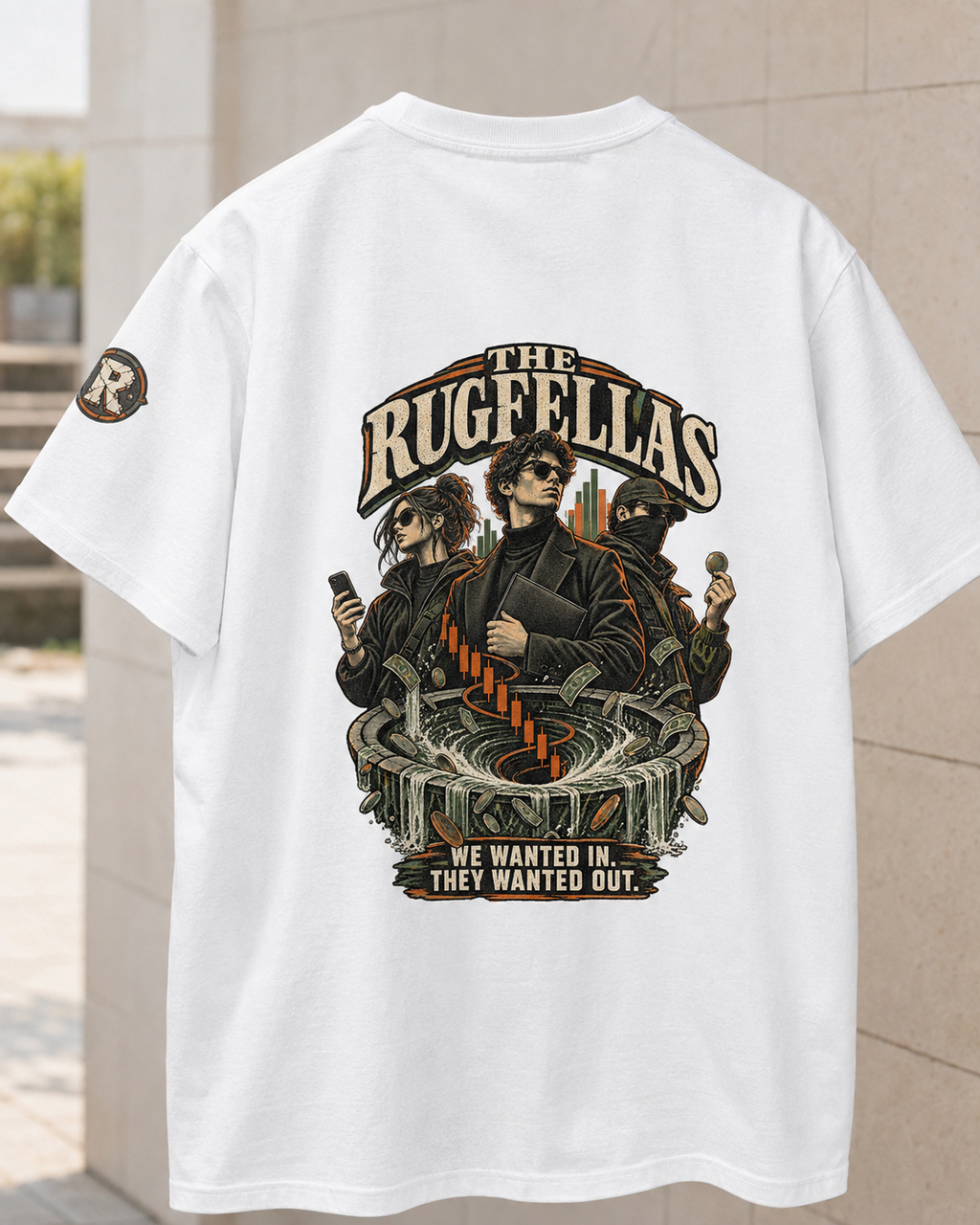 T1 | THE STANDARD Tee — The Rugfellas | 180GSM Classic Fit | REKTWEAR