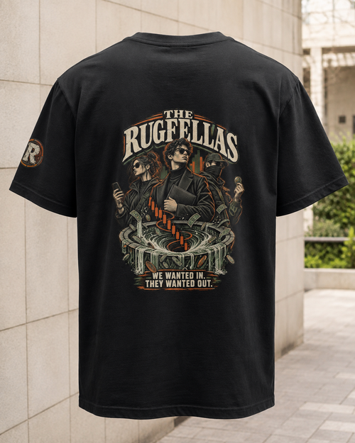 T1 | THE STANDARD Tee — The Rugfellas | 180GSM Classic Fit | REKTWEAR