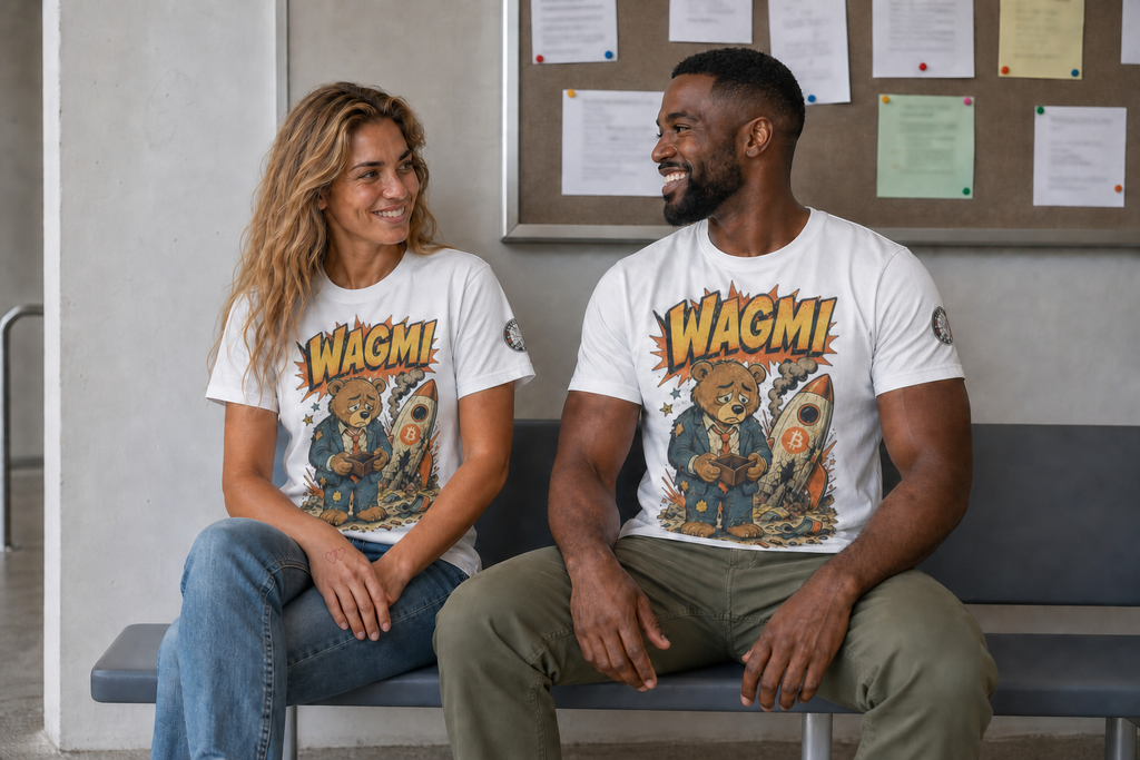 The Standard Tee — WAGMI Bear | 180GSM Classic Fit | REKTWEAR