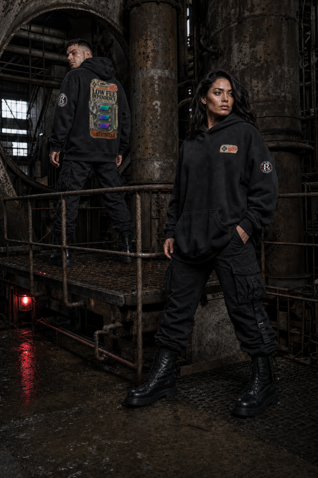 The Ultra Hoodie — Solana Fee Dependency | H3 440GSM Retro Oversized | REKTWEAR