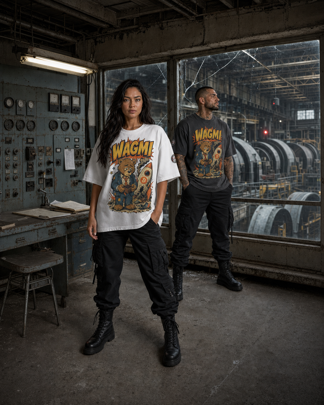 ウルトラTシャツ — WAGMIベア | 425GSM オーバーサイズ | REKTWEAR