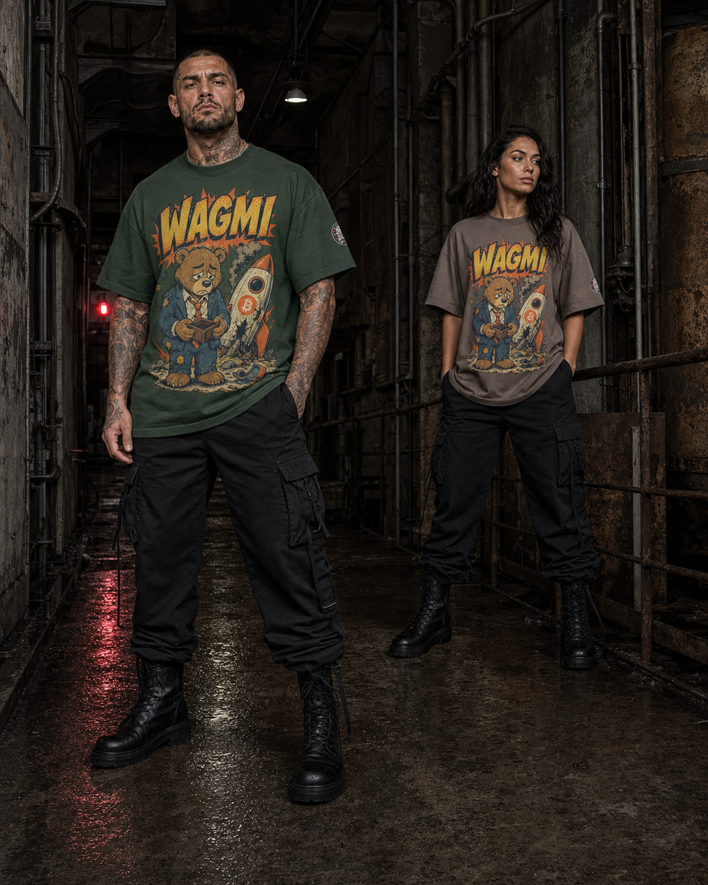 ウルトラTシャツ — WAGMIベア | 425GSM オーバーサイズ | REKTWEAR