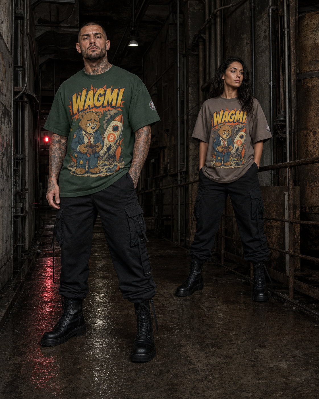 ウルトラTシャツ — WAGMIベア | 425GSM オーバーサイズ | REKTWEAR