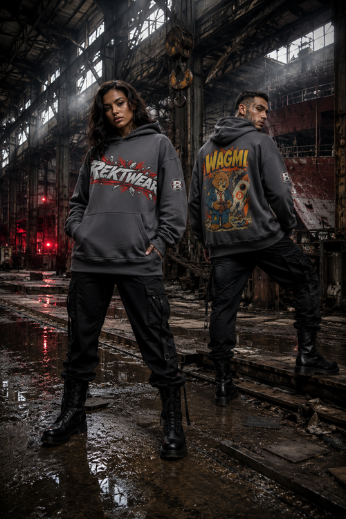 The Ultra Hoodie — WAGMI Bear | 440GSM Oversized | REKTWEAR