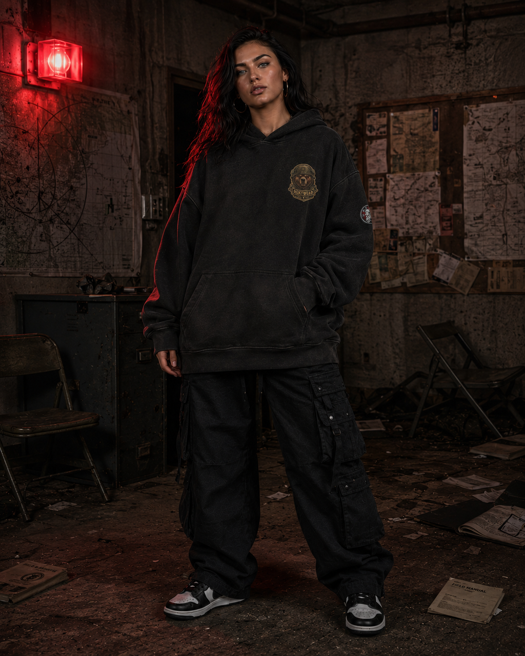 The Ultra Hoodie — Bear Market Uniform | 440GSM Sun Faded Oversized |