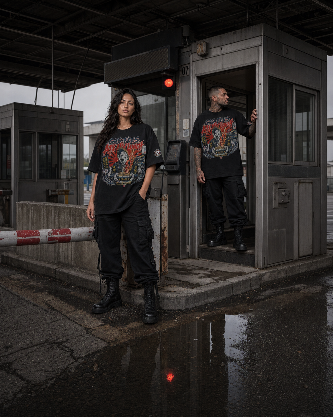 ウルトラTシャツ — ガス代がランチを食った | 425GSM オーバーサイズ | REKTWEAR