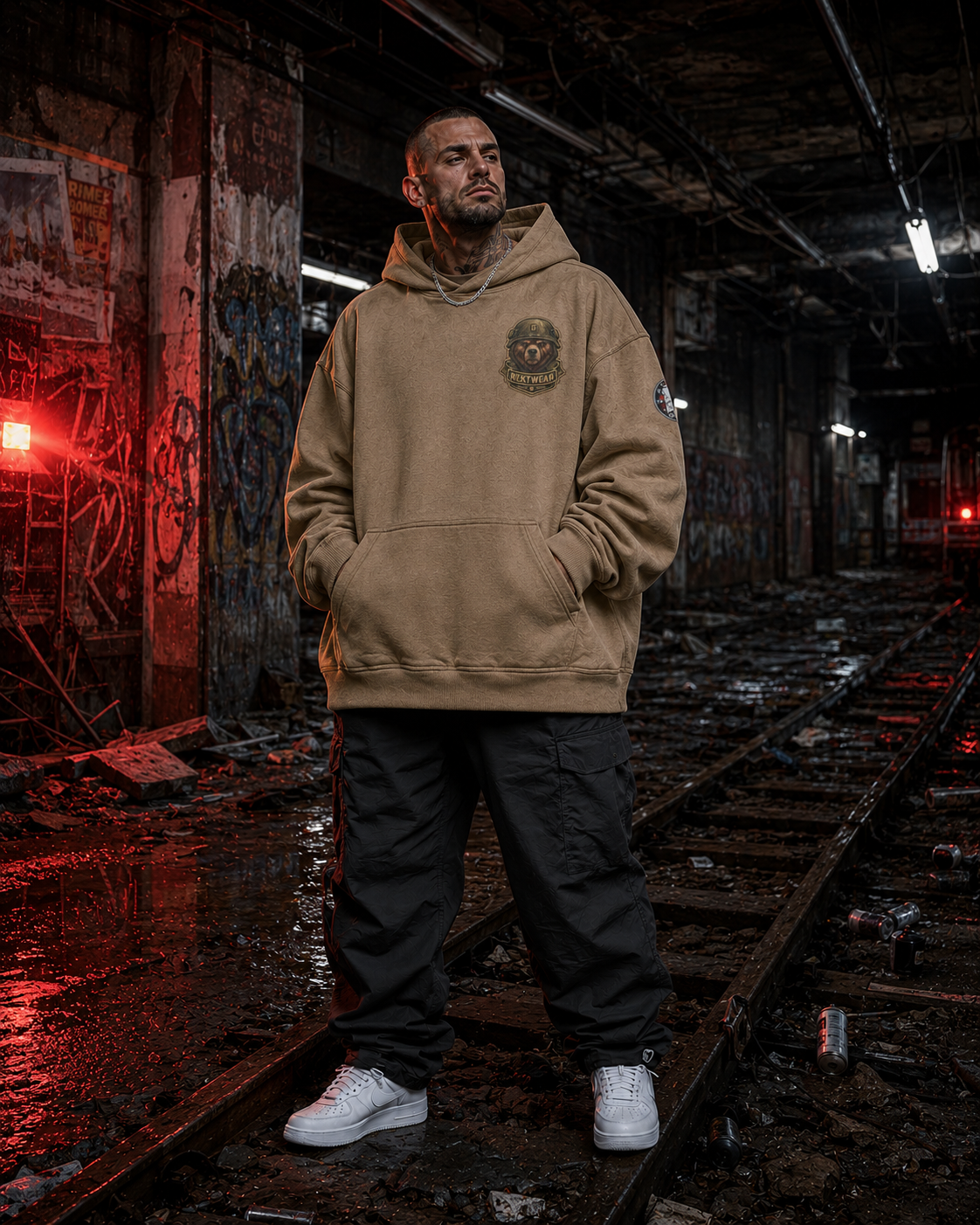 The Ultra Hoodie — Bear Market Uniform | 440GSM Sun Faded Oversized |