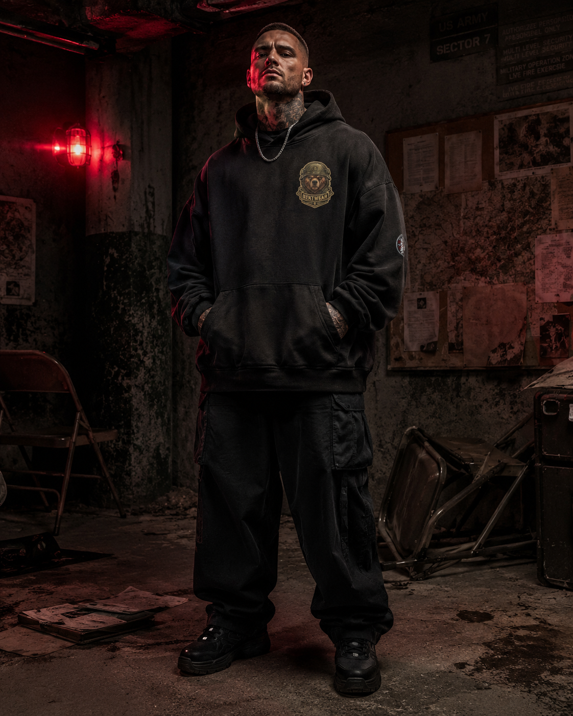 The Ultra Hoodie — Bear Market Uniform | 440GSM Sun Faded Oversized |