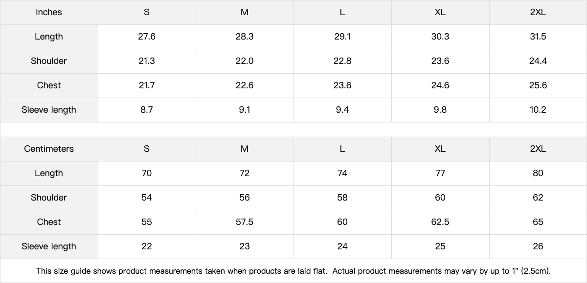 Exact garment measurements for The Heavy Tee — WAGMI Bear | 240GSM Boxy | REKTWEAR