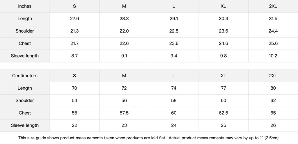 Size chart for T2 | THE HEAVY Tee — The GOOD, the BAD & the Liquidated | 240GSM Boxy Fit | REKTWEAR
