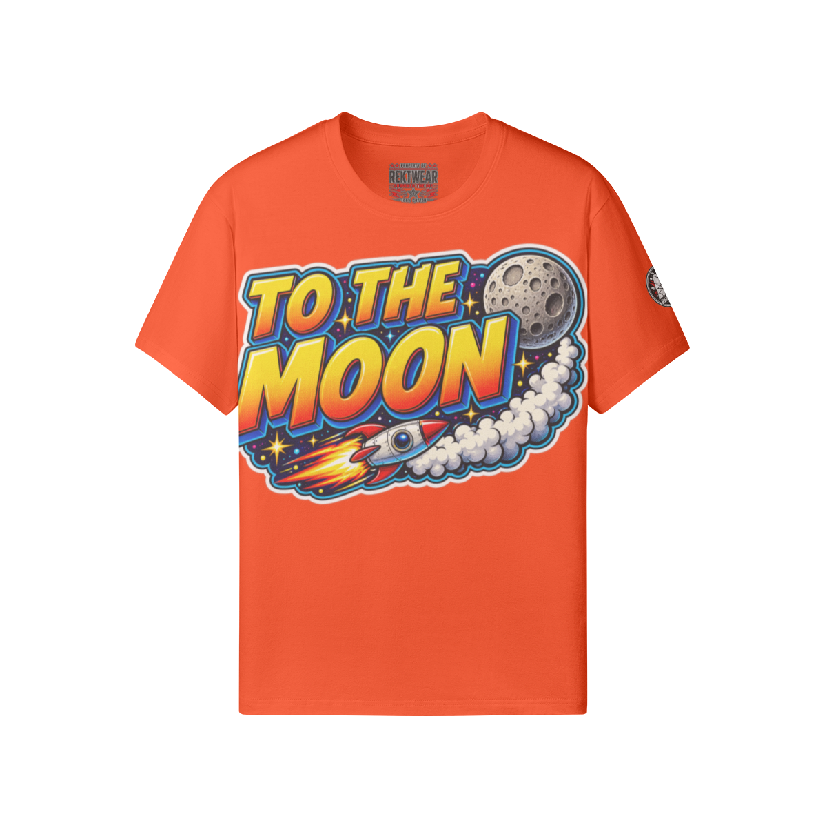 The Standard Tee — TO THE MOON | 180GSM Classic Fit | REKTWEAR