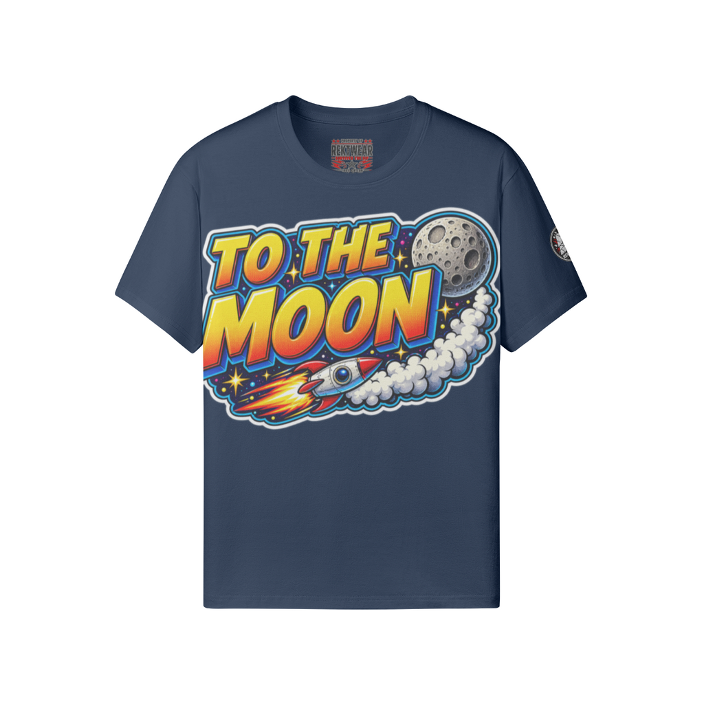 The Standard Tee — TO THE MOON | 180GSM Classic Fit | REKTWEAR — product image 5