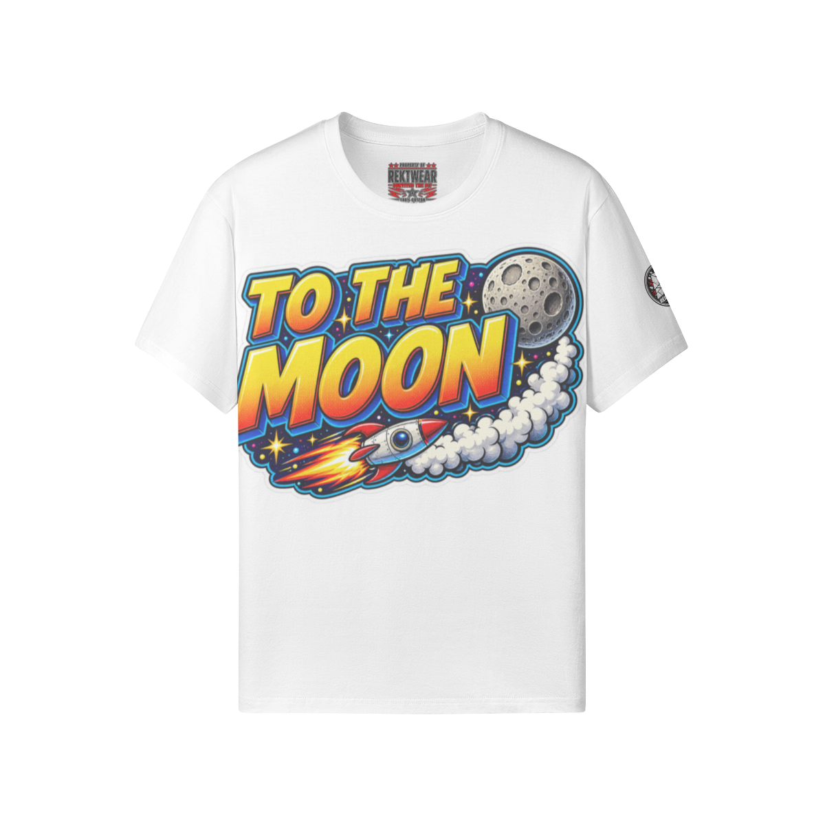 The Standard Tee — TO THE MOON | 180GSM Classic Fit | REKTWEAR