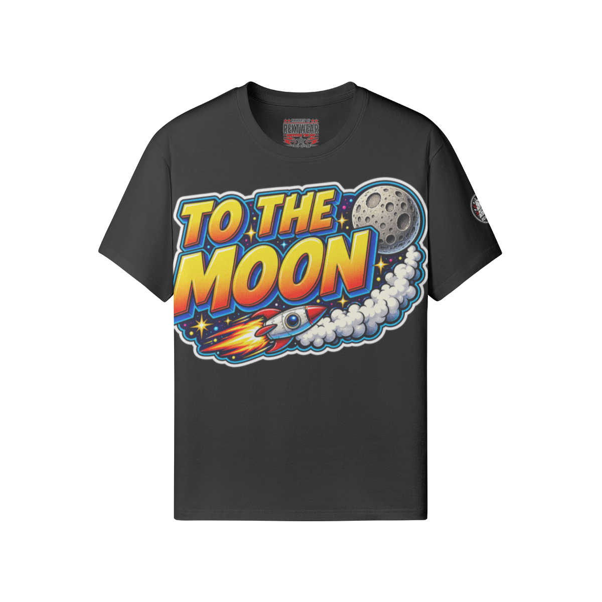 The Standard Tee — TO THE MOON | 180GSM Classic Fit | REKTWEAR