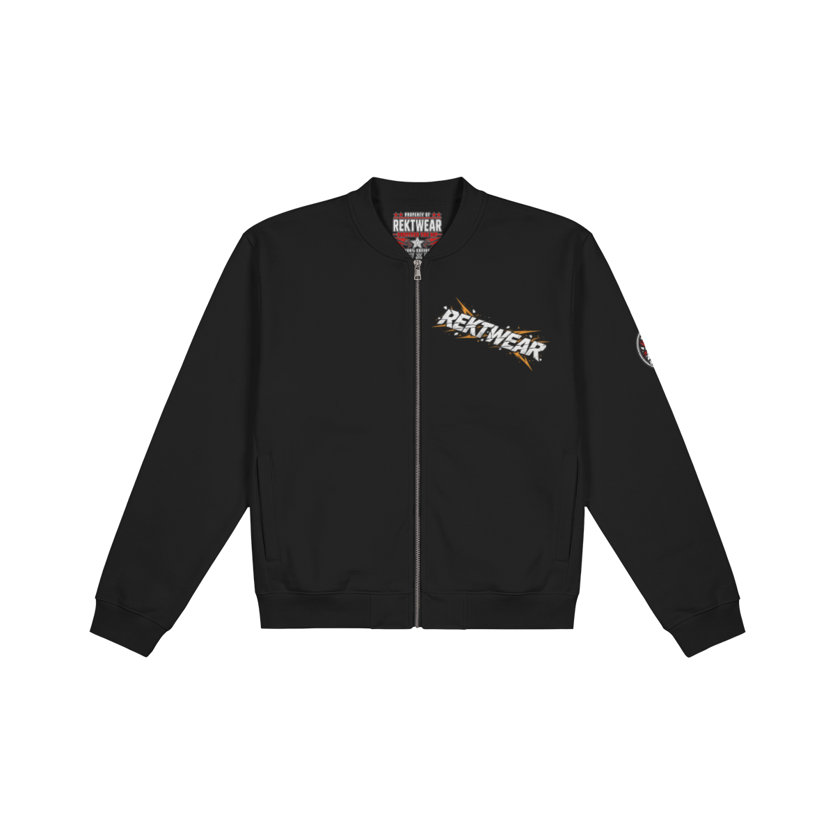 J3 Holder Series Jacket — Moon Mission DOGE | 400GSM Brushed Fleece | REKTWEAR