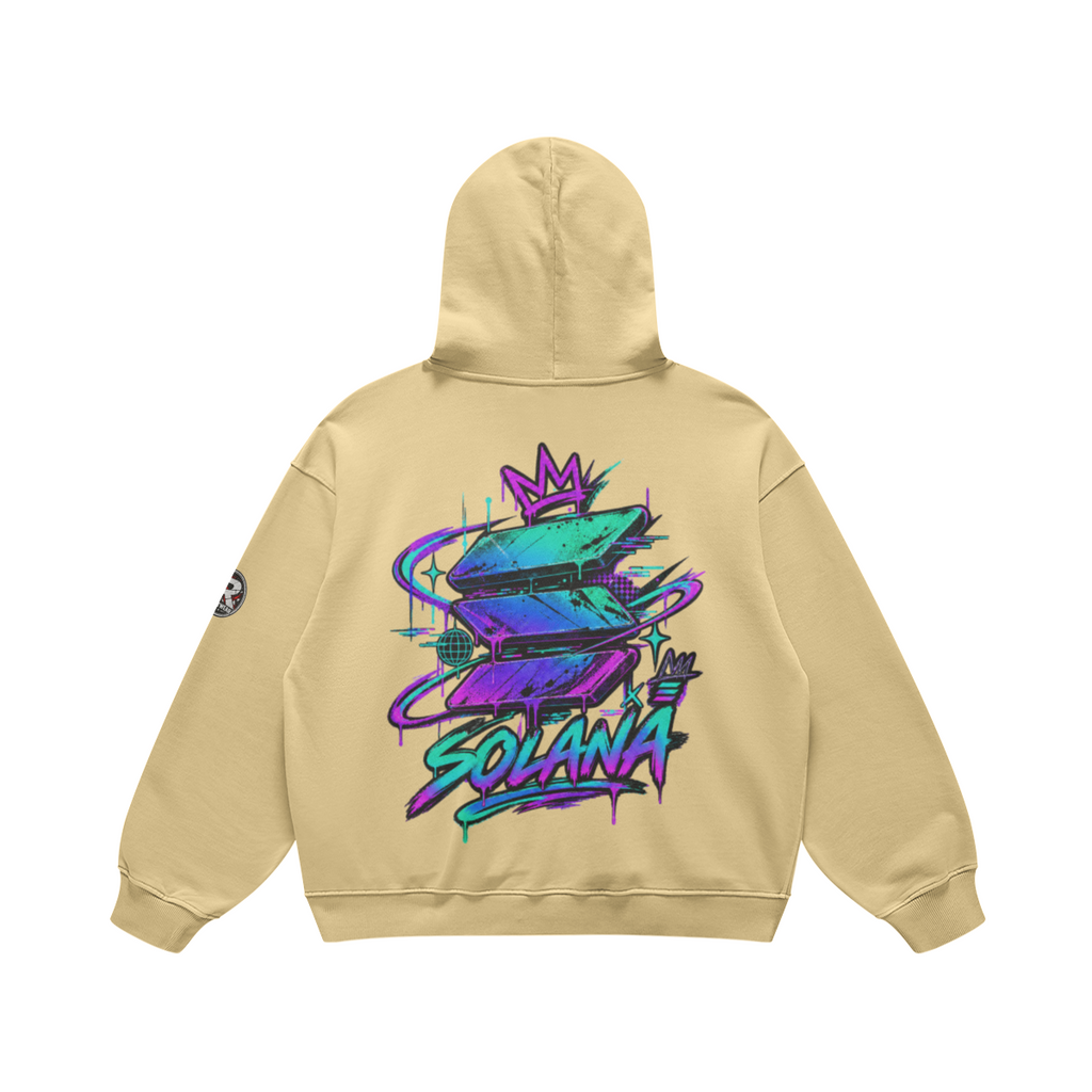 T4 Holder Series Hoodie — Neon Crown SOL | H3 440GSM Retro Oversized | REKTWEAR — product image 9