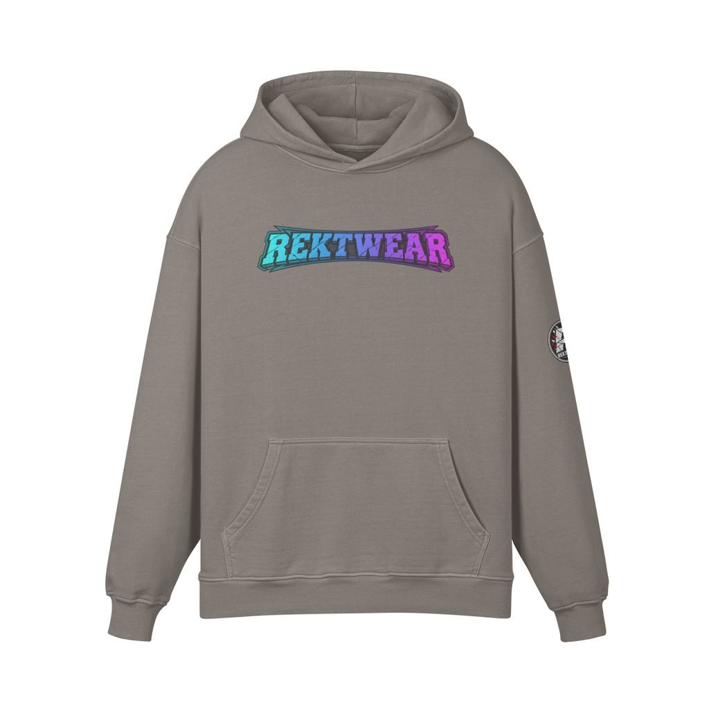 T4 Holder Series Hoodie — Neon Crown SOL | H3 440GSM Retro Oversized | REKTWEAR — product image 21