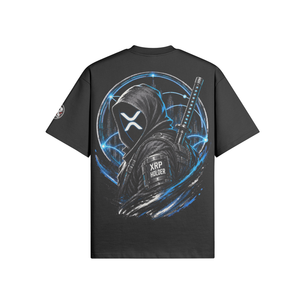 T4 Holder Series Tee — Value in Motion: XRP Ronin | T4 425GSM Oversized | REKTWEAR — product image 14