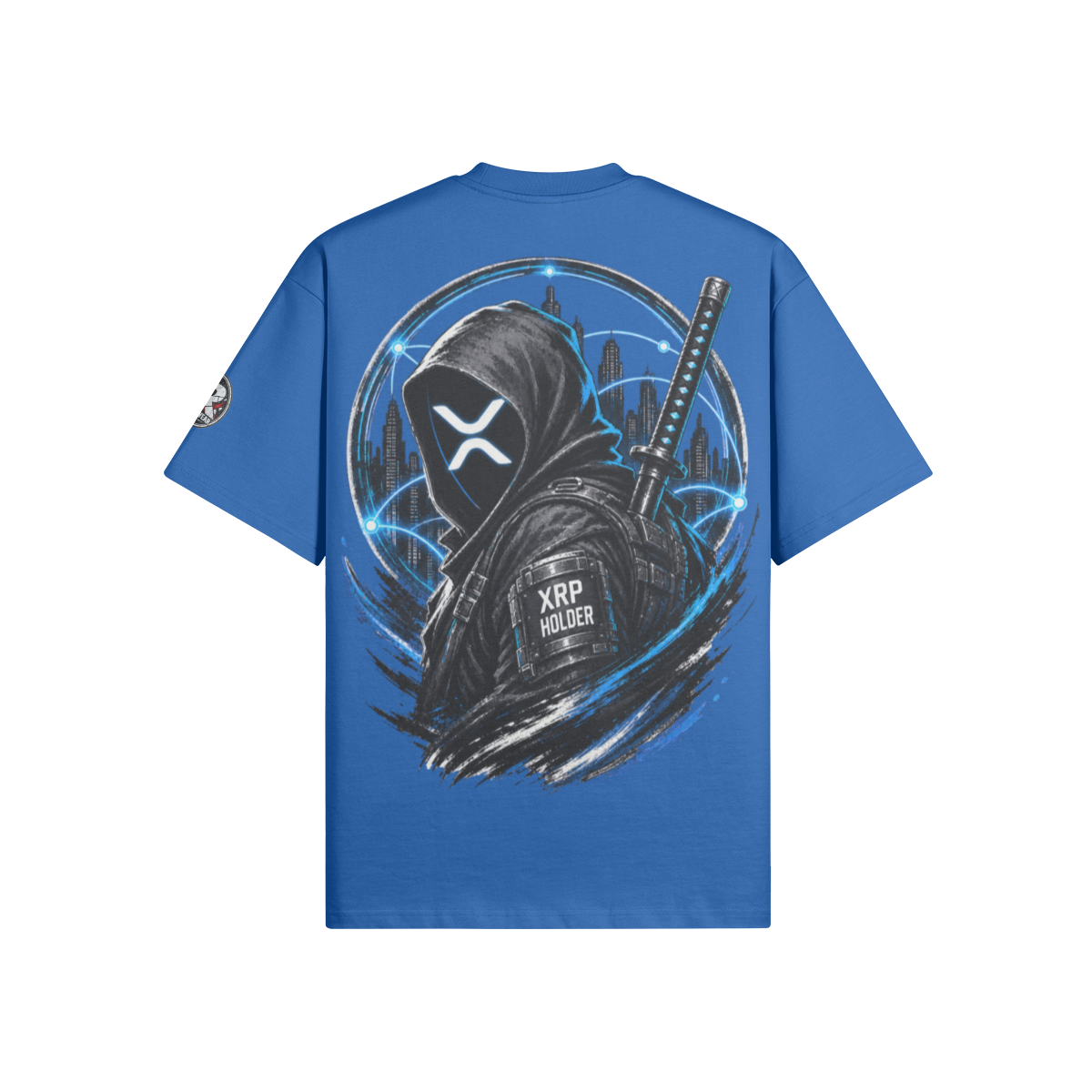 T4 Holder Series Tee — Value in Motion: XRP Ronin | T4 425GSM Oversized | REKTWEAR