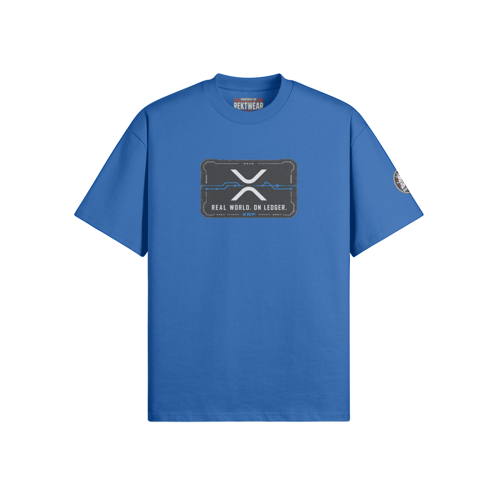 T4 Holder Series Tee — Value in Motion: XRP Ronin | T4 425GSM Oversized | REKTWEAR — product image 8