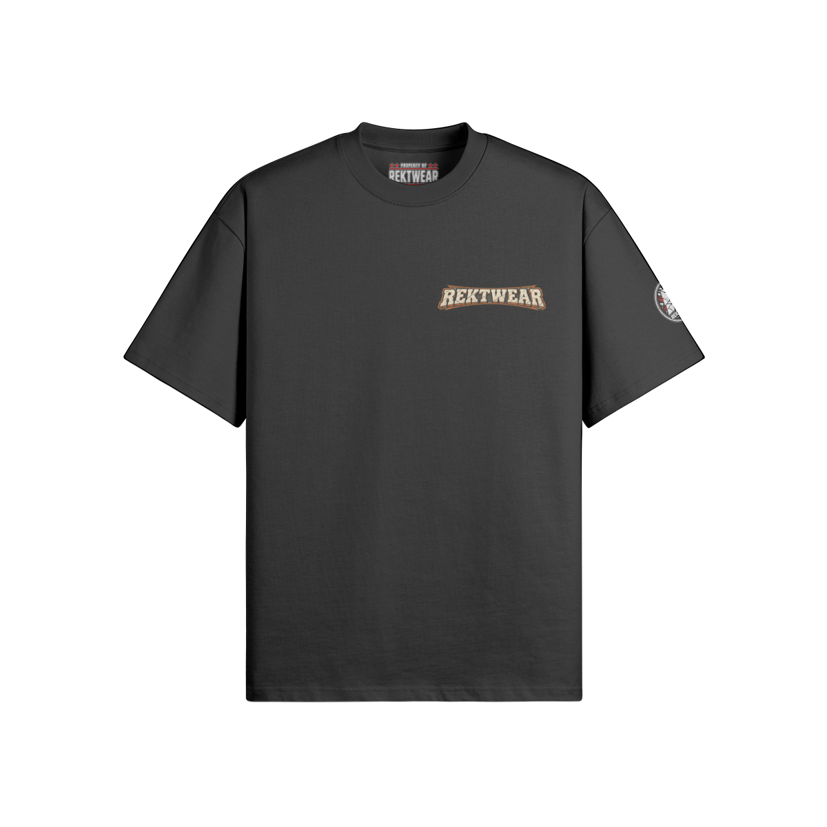 T4 Holder Series Tee — Privacy Division: Field Issue ZEC | T4 425GSM Oversized | REKTWEAR