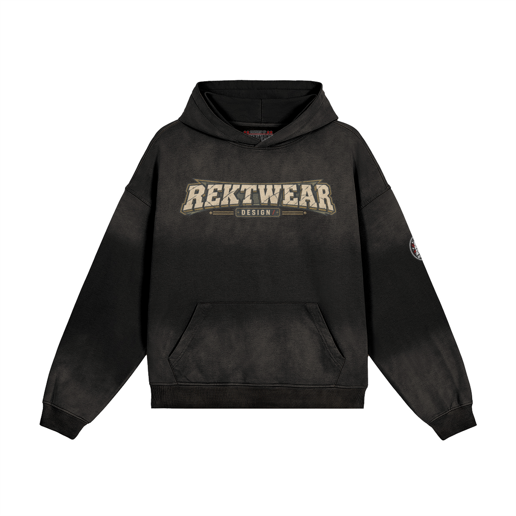 T4 Holder Series Hoodie — DOGE Morale Division: Much Better Together | H3 440GSM Sun-Faded Oversized | REKTWEAR — product image 10