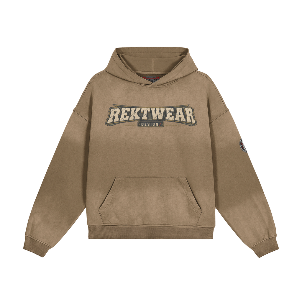 T4 Holder Series Hoodie — DOGE Morale Division: Much Better Together | H3 440GSM Sun-Faded Oversized | REKTWEAR — product image 12