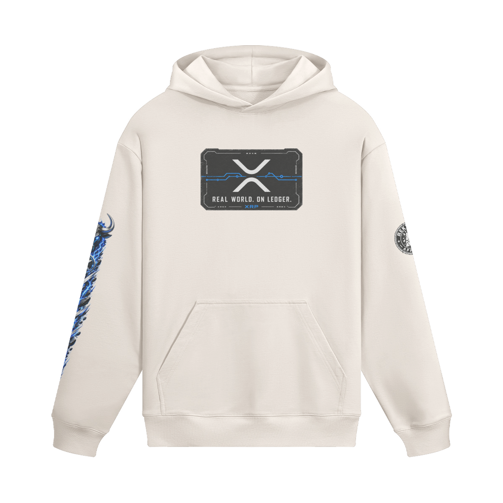 T2 Holder Series Hoodie — XRP Army: Conviction in Formation | H1 380GS — product image 4
