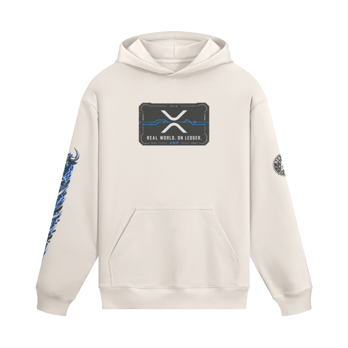 T2 Holder Series Hoodie — XRP Army: Conviction in Formation | H1 380GS