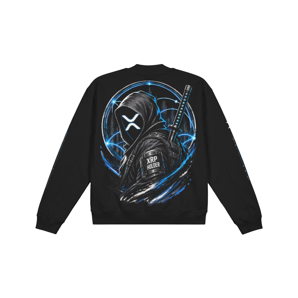 J3 Holder Series Jacket — XRP Ronin: Value in Motion | 400GSM Brushed Fleece | REKTWEAR — product image 1