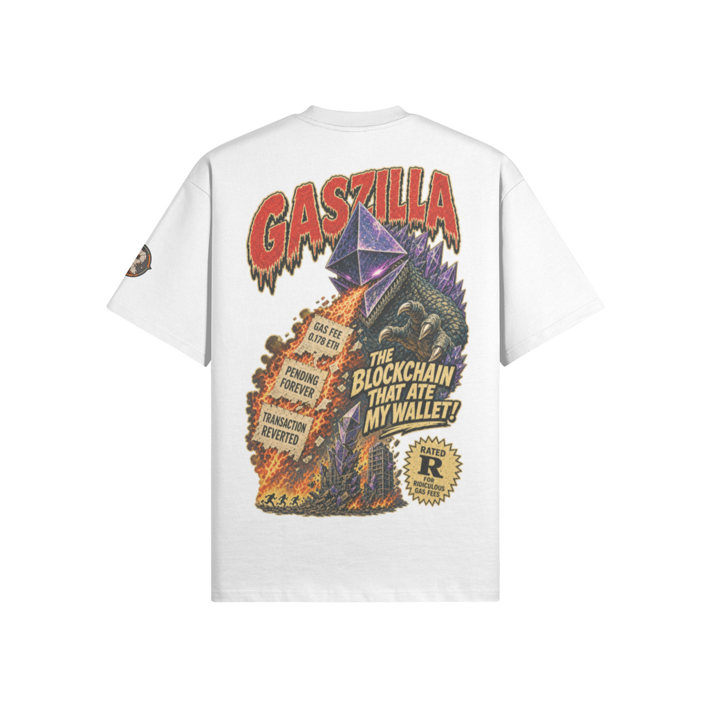 The Ultra Tee — Gaszilla | 425GSM Oversized | REKTWEAR — product image 1