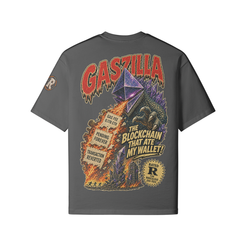 The Heavy Tee — GASZILLA | 240GSM Boxy | REKTWEAR — product image 14