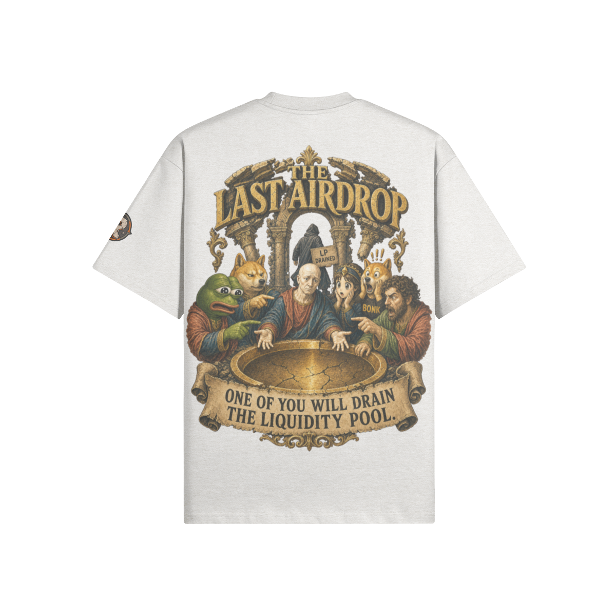 The Ultra Tee — The Last Airdrop | 425GSM Oversized | REKTWEAR