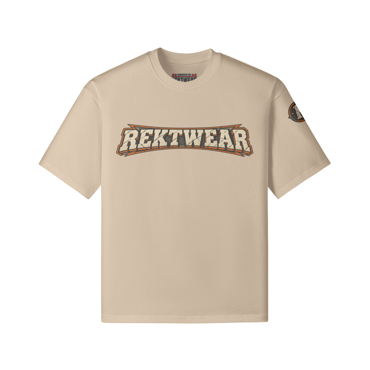 The Heavy Tee — The Last Airdrop | 240GSM Boxy | REKTWEAR