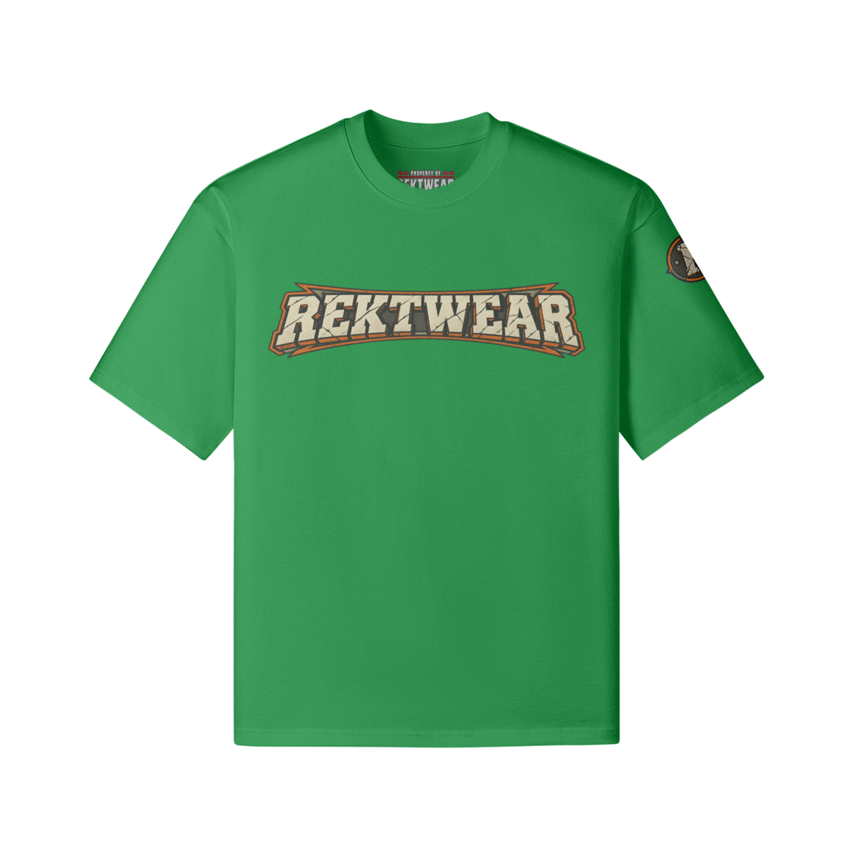 The Heavy Tee — Gas Fees Ate My Lunch | 240GSM Boxy | REKTWEAR