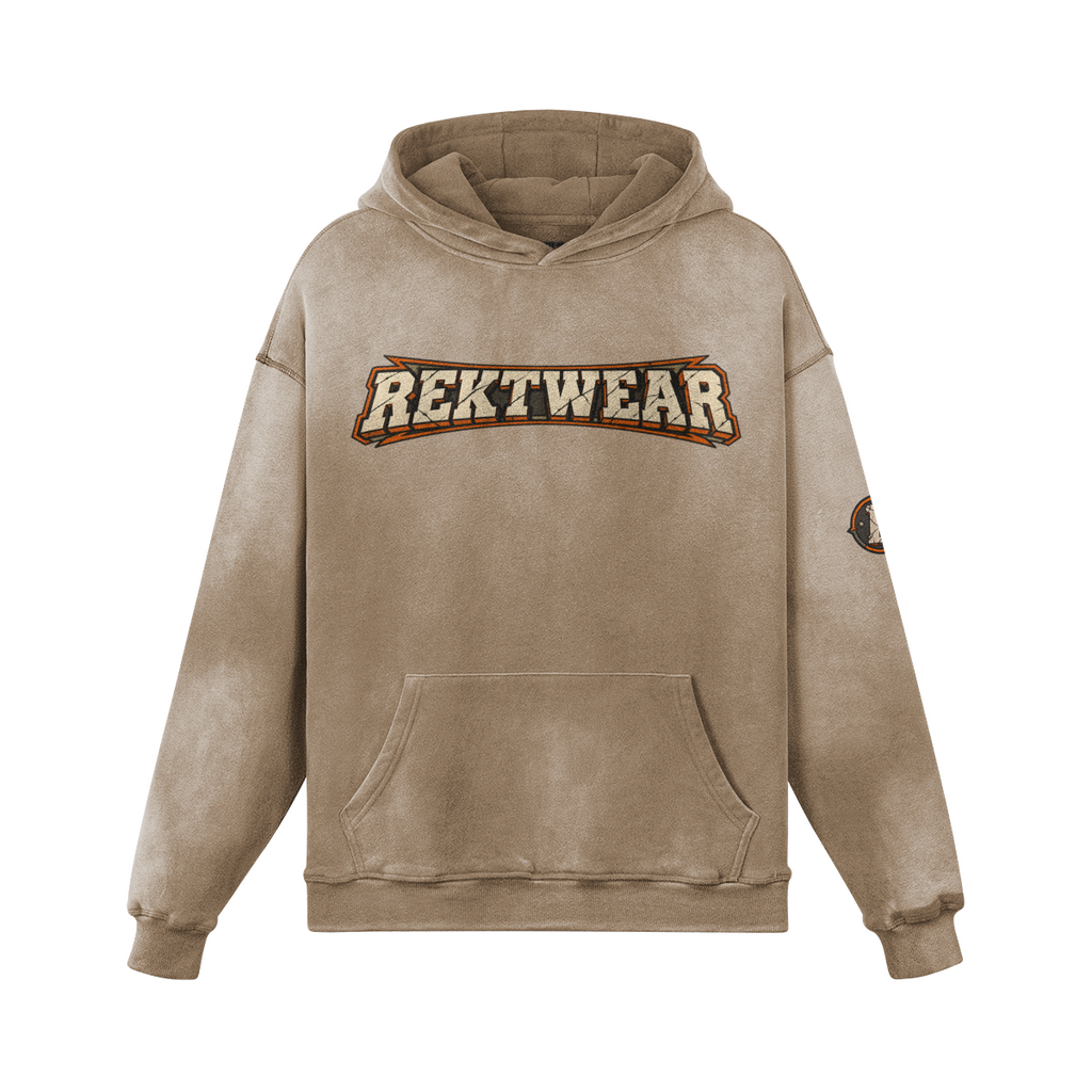 T3 Holder Series Hoodie — BTC Streetz: Crowned Conviction | H2 400GSM Washed Oversized | REKTWEAR — product image 11