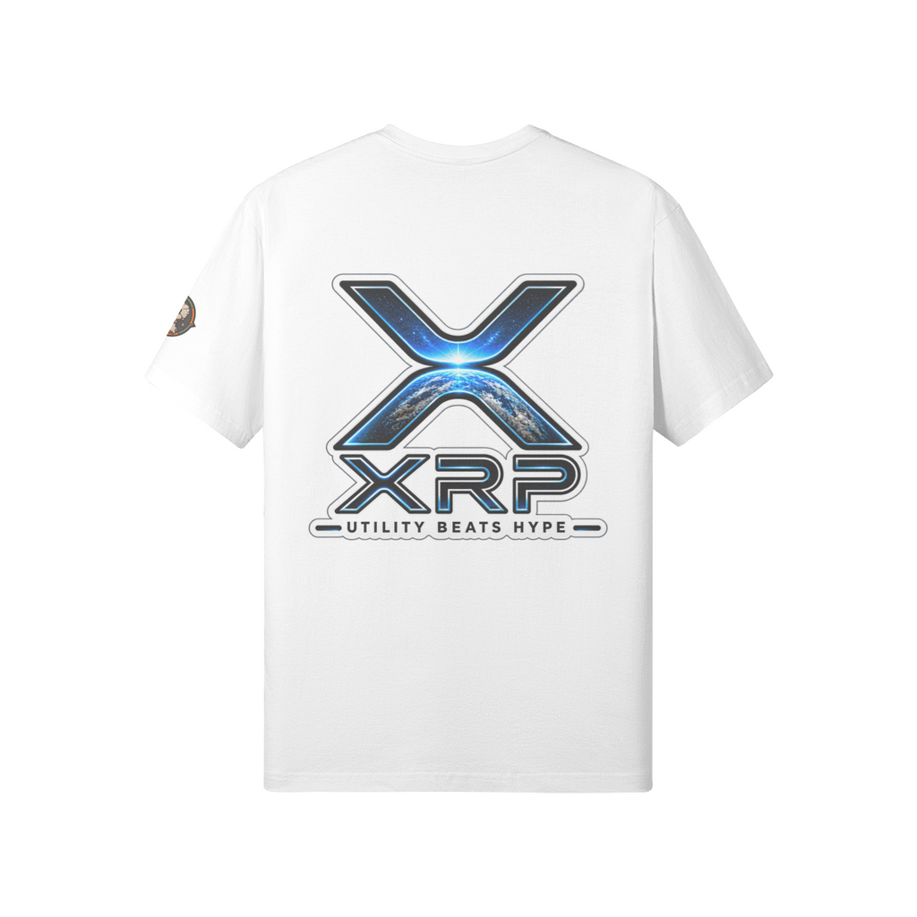 T1 Holder Series Tee — Utility Beats Hype XRP | T1 180GSM Classic Fit | REKTWEAR — product image 1