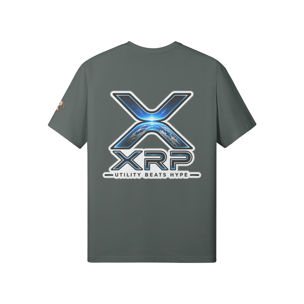 T1 Holder Series Tee — Utility Beats Hype XRP | T1 180GSM Classic Fit | REKTWEAR
