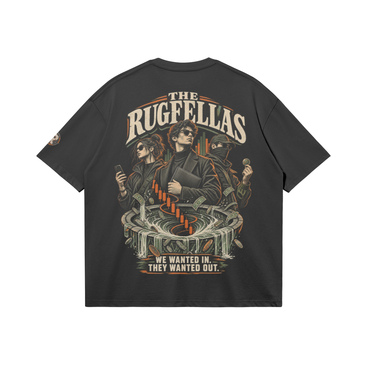 T2 | THE HEAVY Tee — The Rugfellas | 240GSM Boxy | REKTWEAR
