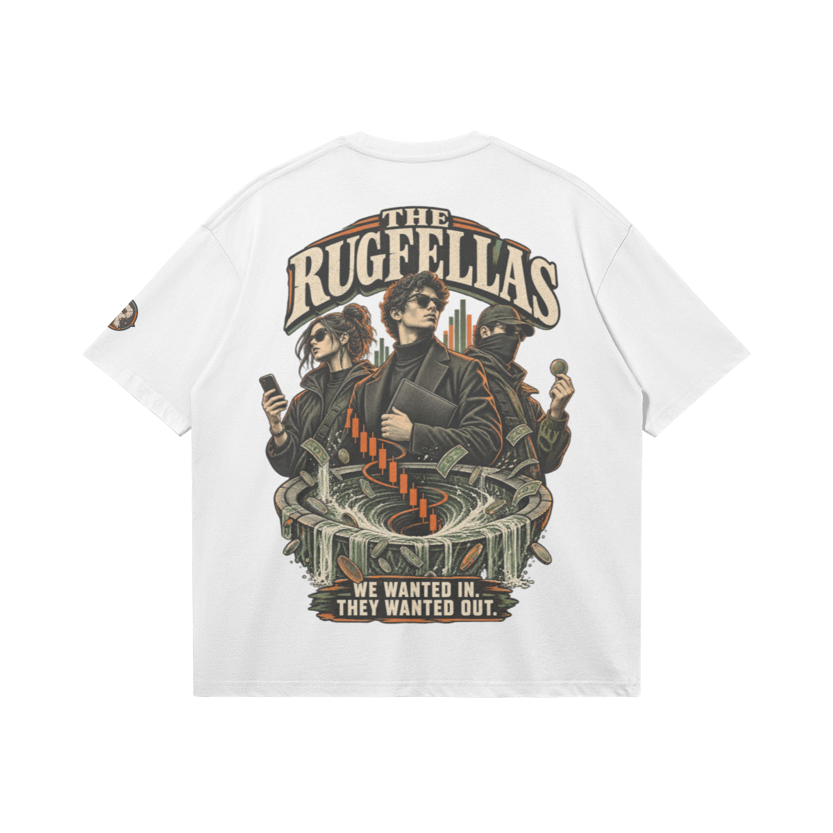 T2 | THE HEAVY Tee — The Rugfellas | 240GSM Boxy | REKTWEAR