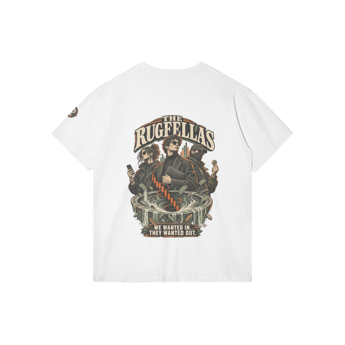 T1 | THE STANDARD Tee — The Rugfellas | 180GSM Classic Fit | REKTWEAR