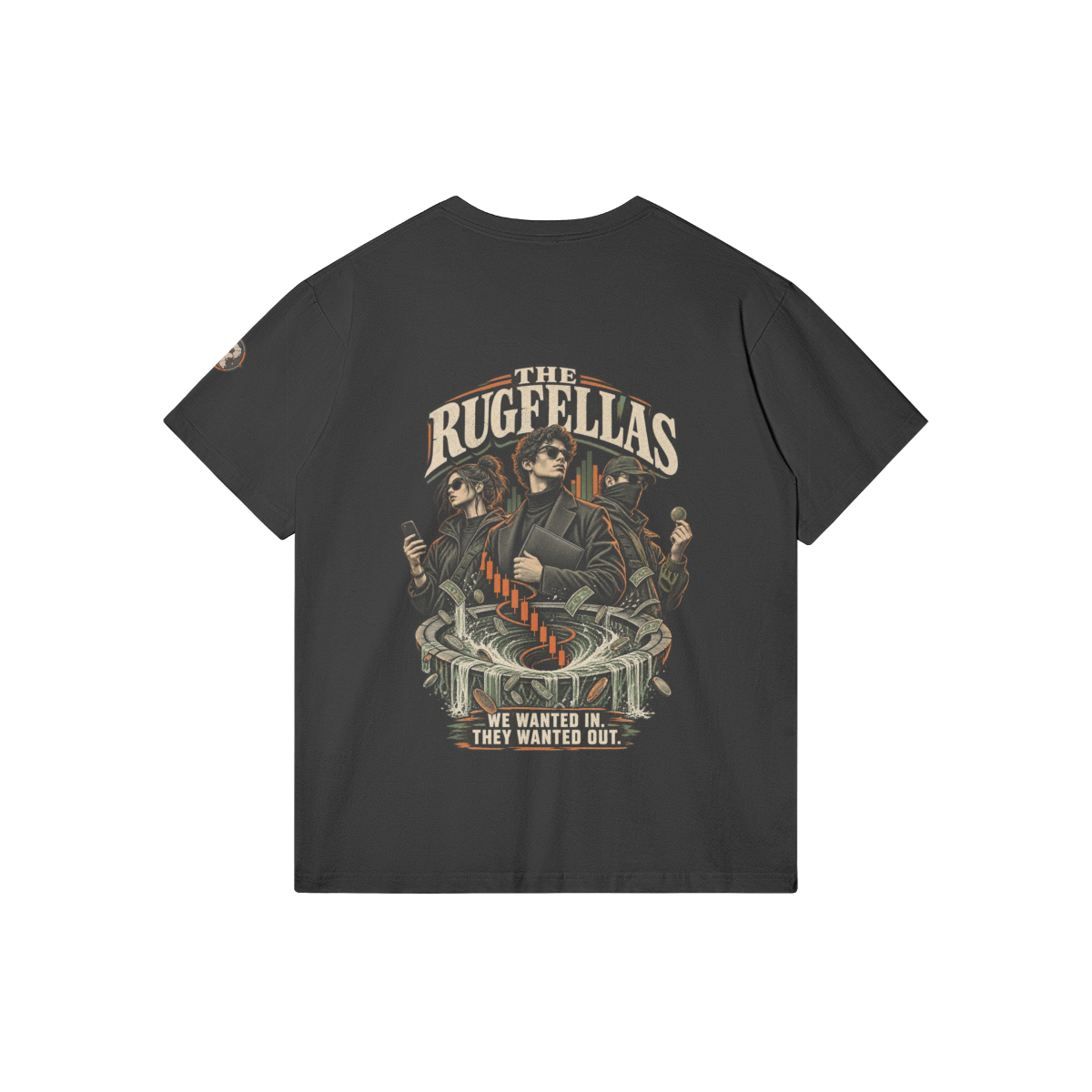 T1 | THE STANDARD Tee — The Rugfellas | 180GSM Classic Fit | REKTWEAR