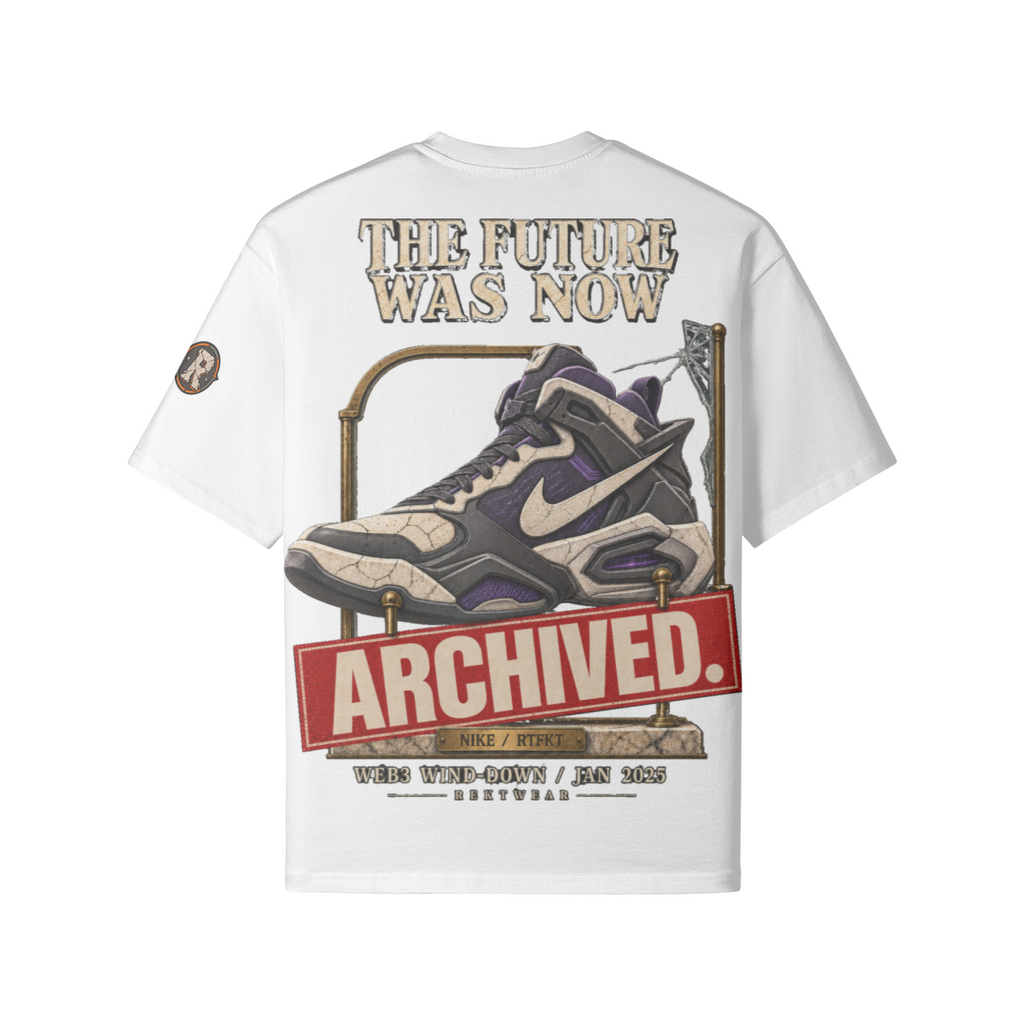 T2 | THE HEAVY Tee — The Future Was Now: Archived | 240GSM Boxy Fit — product image 1