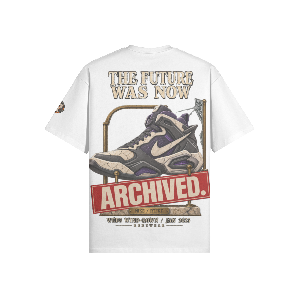 T3 | THE SUPER Tee — The Future Was Now: Archived | 305GSM Oversized