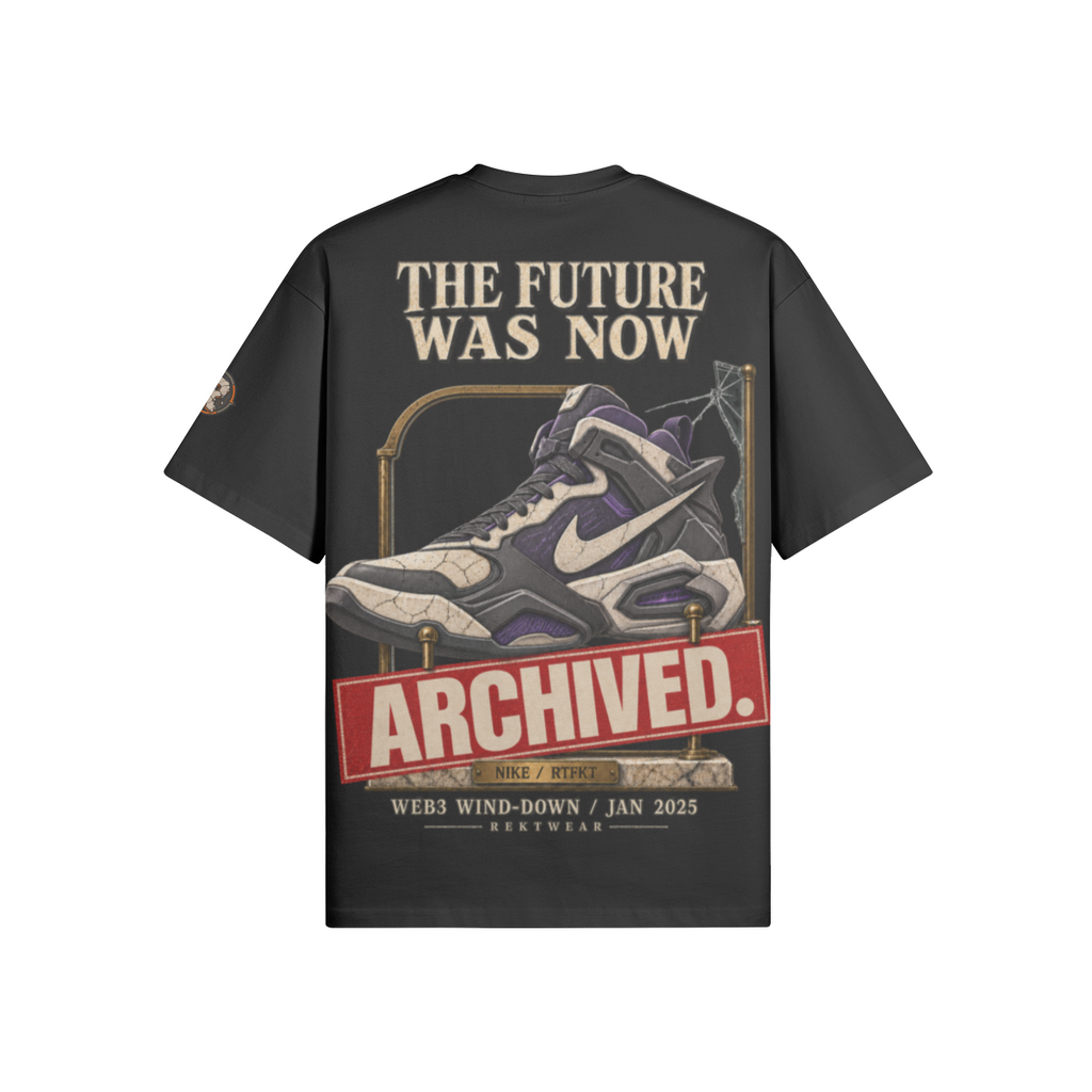 T3 | THE SUPER Tee — The Future Was Now: Archived | 305GSM Oversized — product image 5