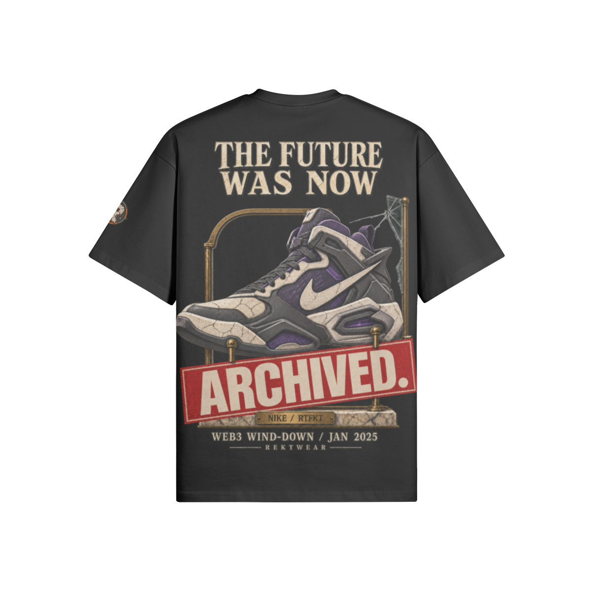 T3 | THE SUPER Tee — The Future Was Now: Archived | 305GSM Oversized