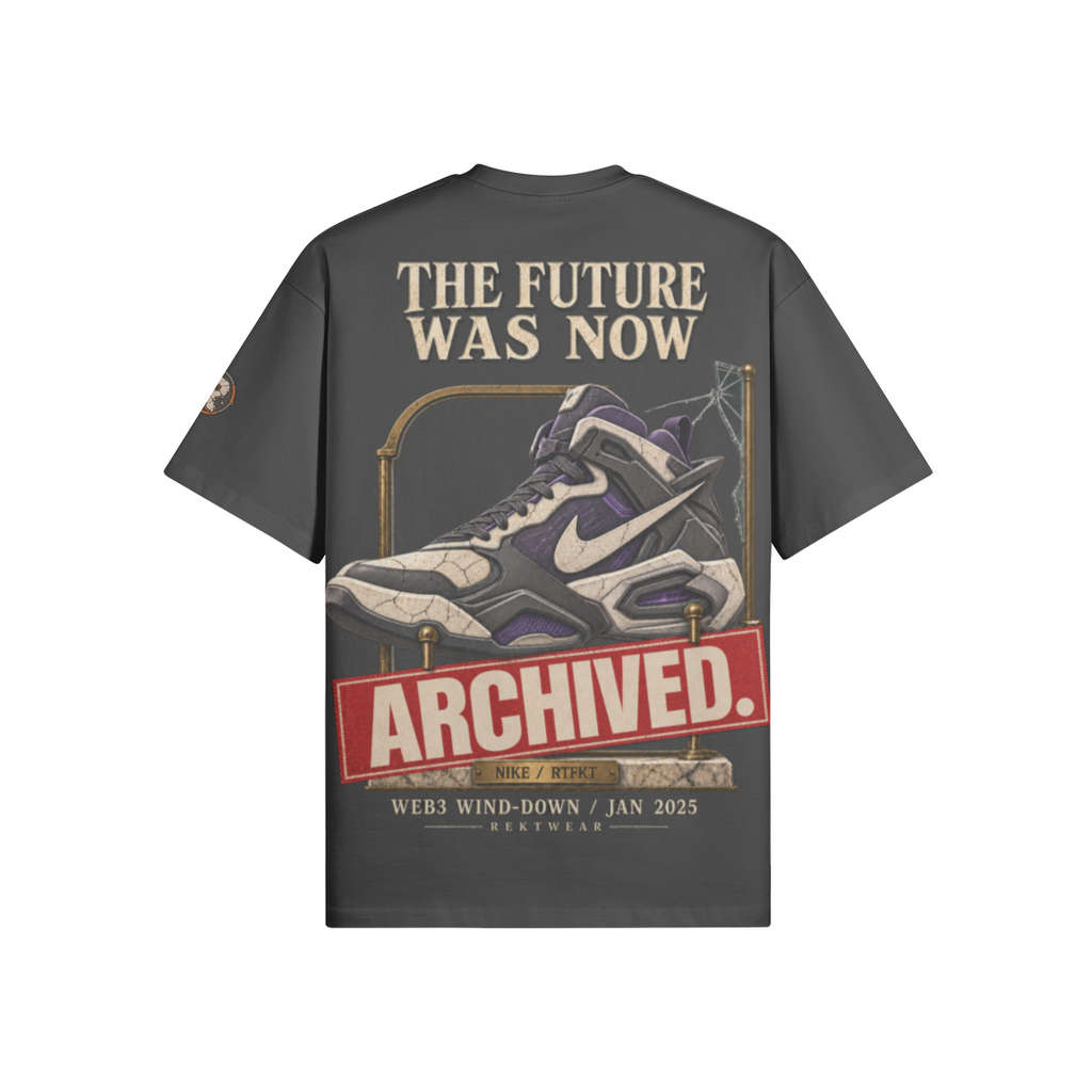 T3 | THE SUPER Tee — The Future Was Now: Archived | 305GSM Oversized — product image 3
